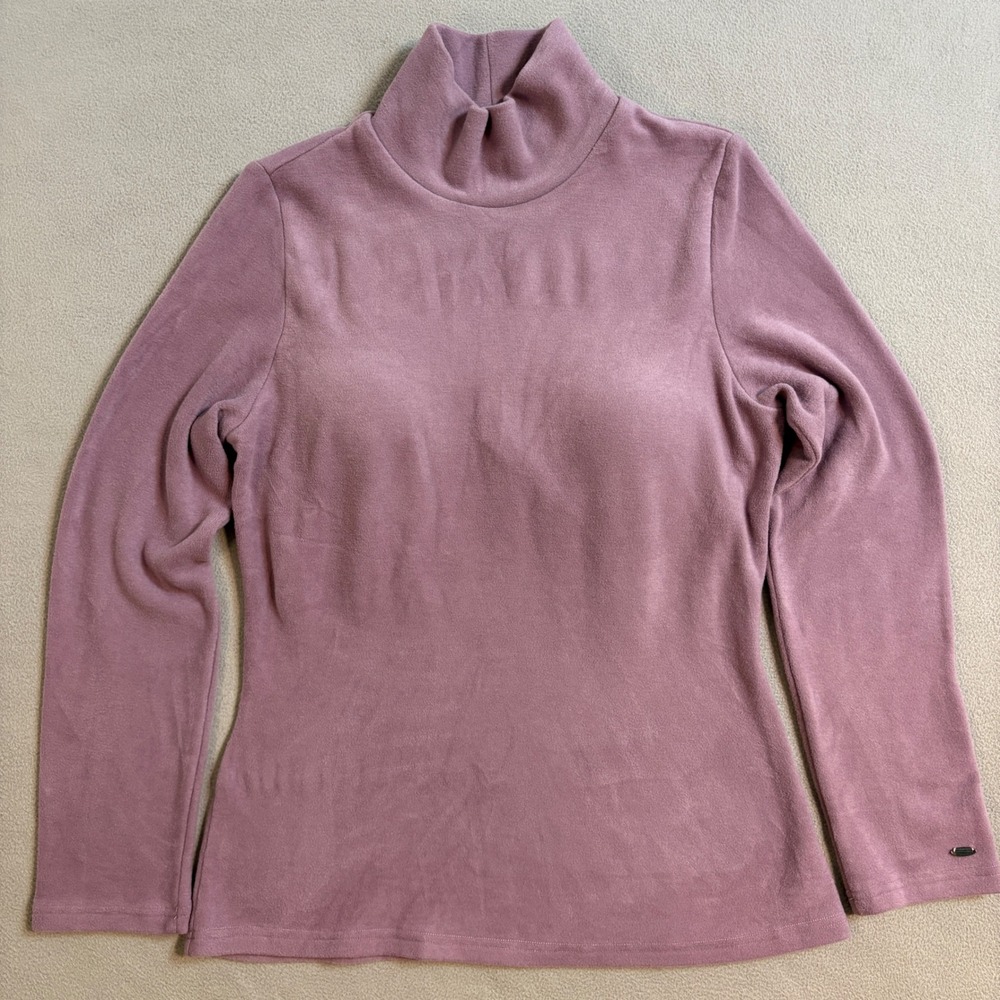 OGL Pro Warm Turtleneck Womens XL Thermal  Long Sleeve Top Built-in Bra